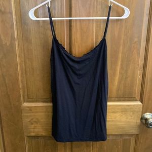 The Limited Navy Camisole Sz Large